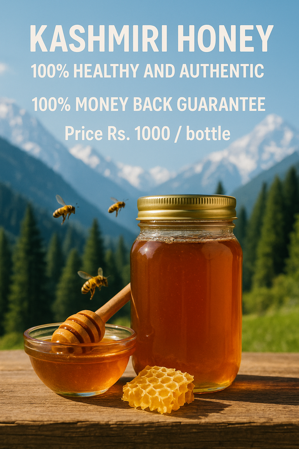 Pure Kashmiri Honey